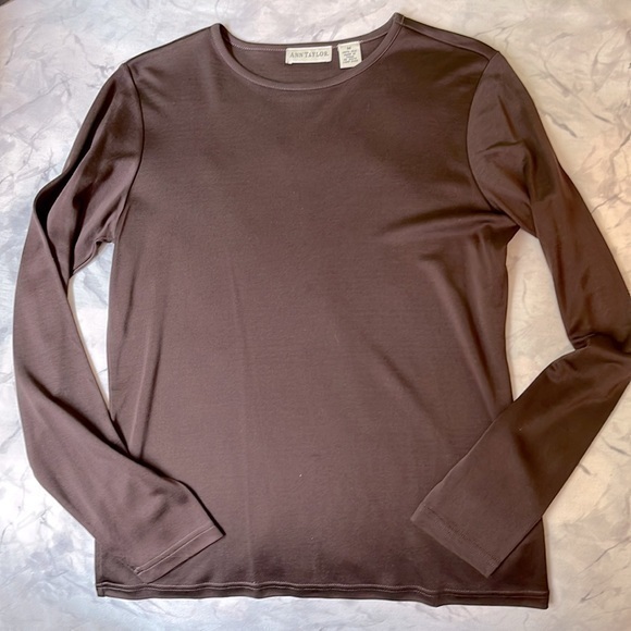 Ann Taylor 100% Silk Top M - Picture 1 of 1